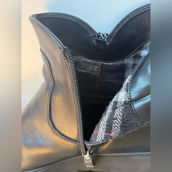 Ara Luftpolster Black Flat Ankle Boots, Size shows -6 - Picture 10 of 12